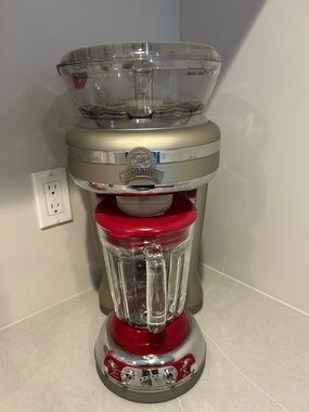 Margaritaville Silver and Red Frozen Drink Blender
